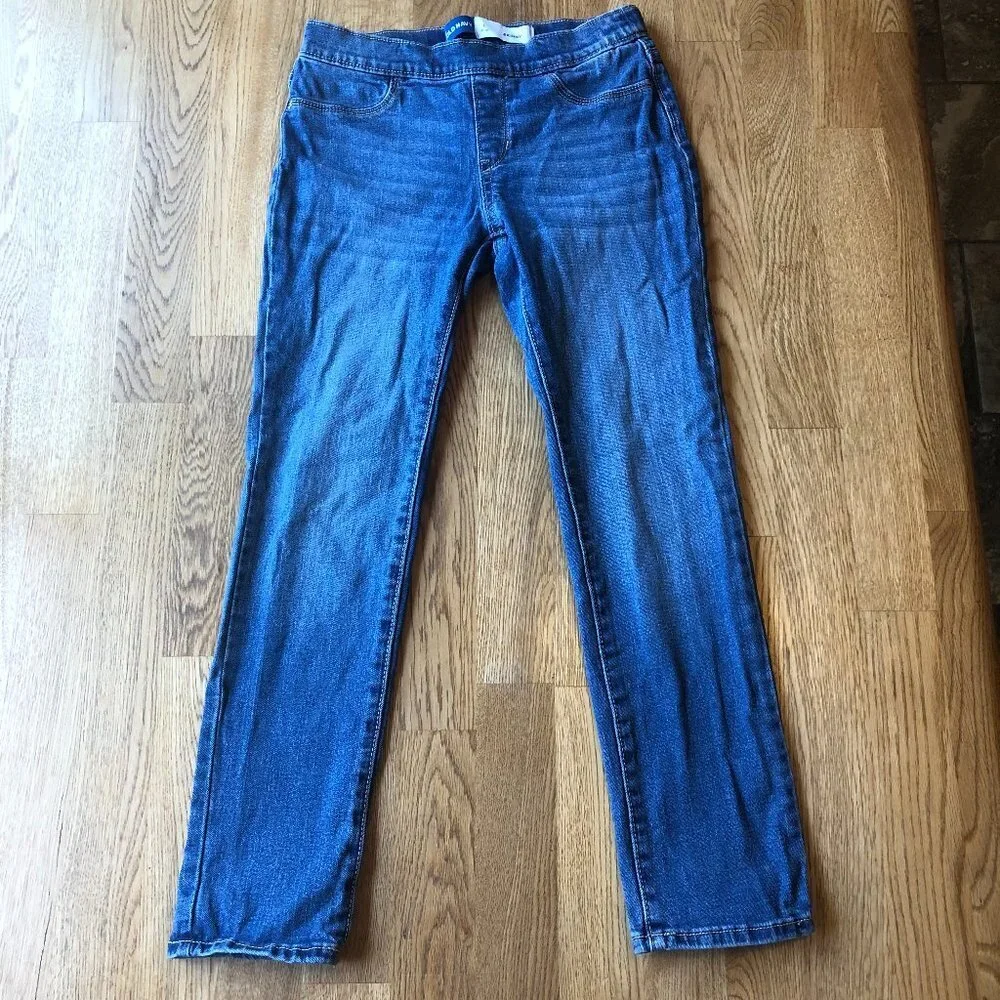 Old Navy Kids Pull On Skinny Jeans Size Large (10-12)